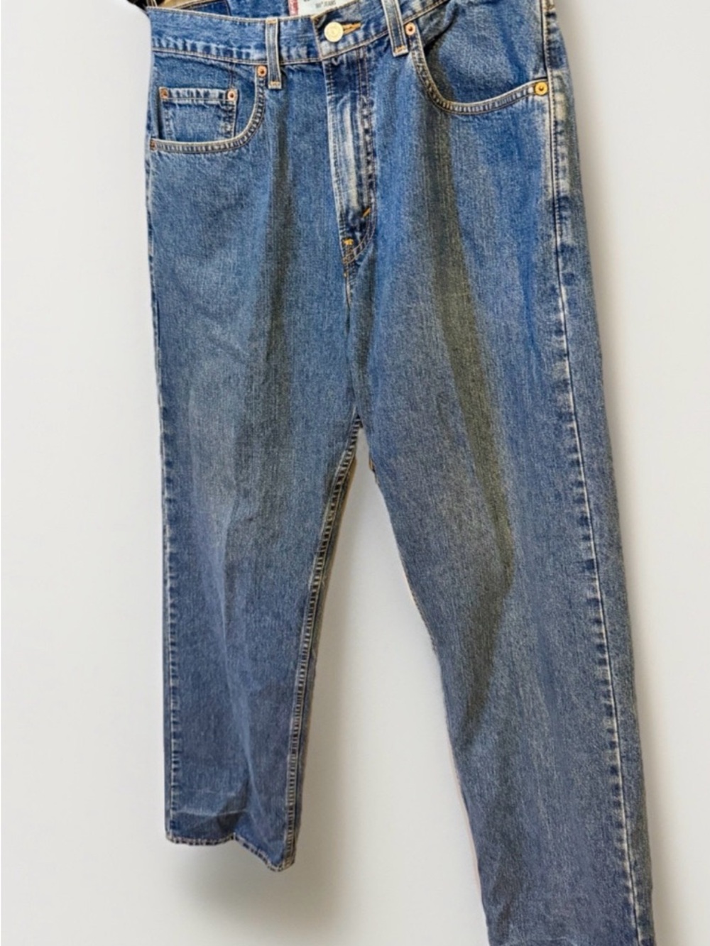 Vintage Levis Jeans Mens 32x34 Blue Denim 569 Loose Fit Straight Baggy Y2K